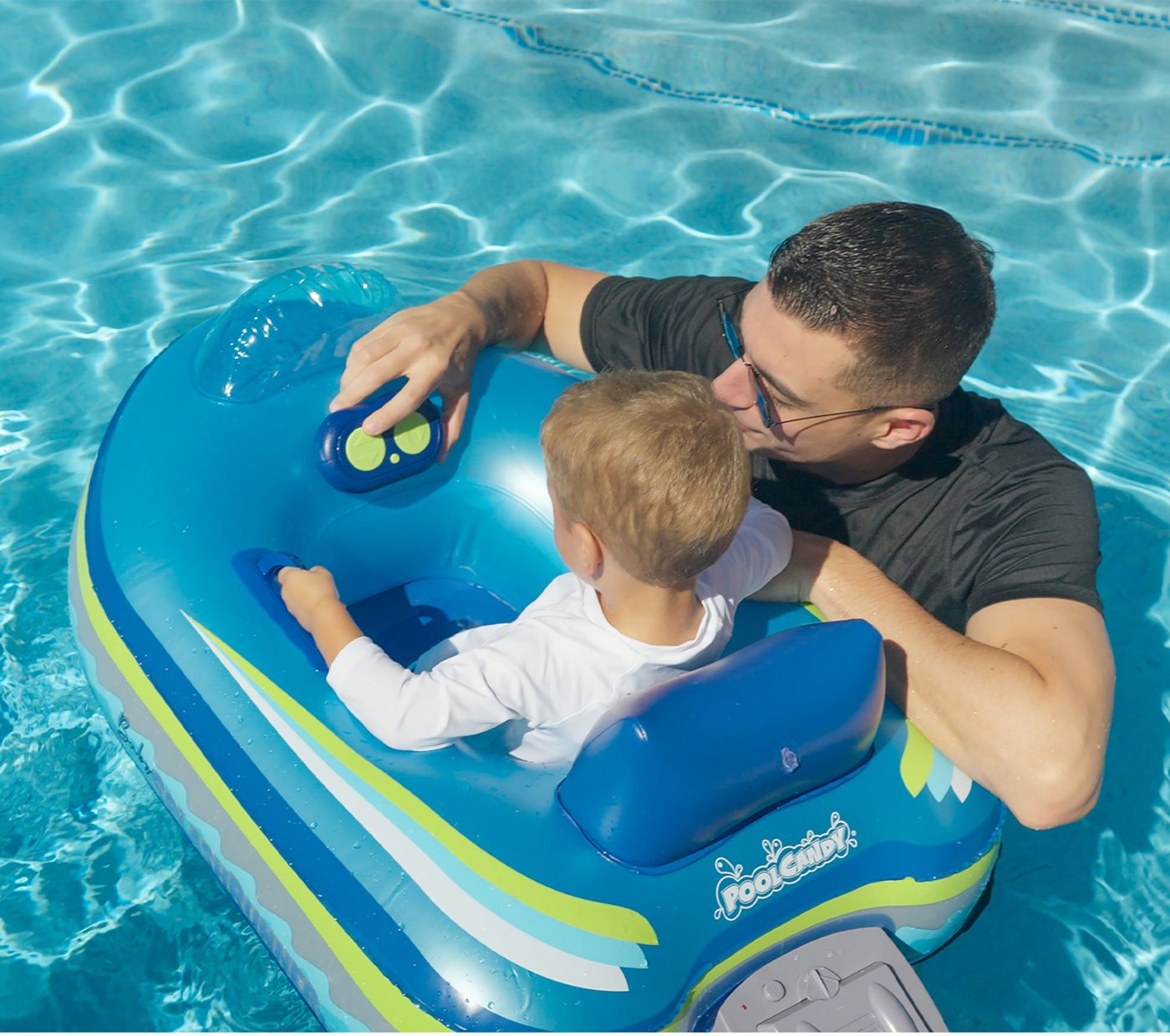 PoolCandy Splash shops runner Motorized Pool Float